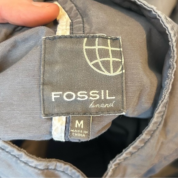 Fossil Gray Military Field Jacket - Picture 3 of 6